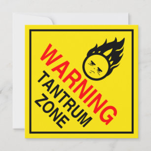 Föräldrars Varningsskyltara Mini Poster