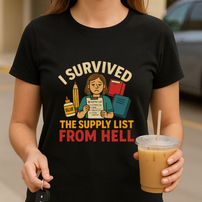 Föräldrarskiva i bakgrunden till skolan; Föräldrar T Shirt (Skapare uppladdad)