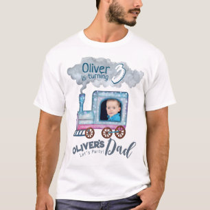 Föräldrartema för Tåg Älskare-årsdagen T Shirt