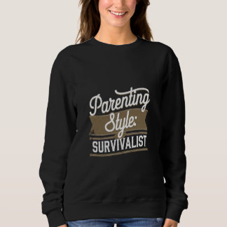 Föräldrastil överlevnadshjälte Uppfostra motstånds T Shirt
