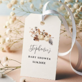 Förälska Dig Pumpa Baby Shower Presentetikett