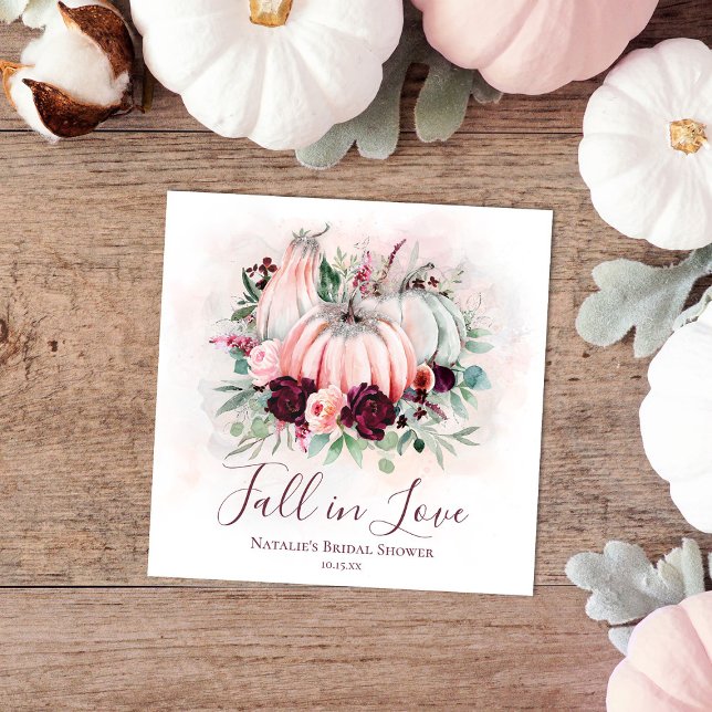 Förälska dig Pumpa Pappersservett (Skapare uppladdad)