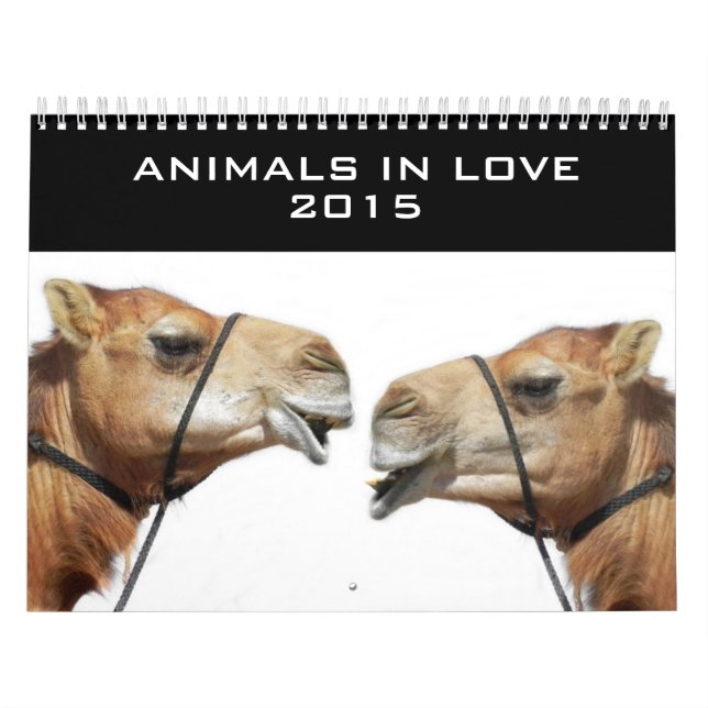 Förälskad | kalender 2015 för djur (Omslag)