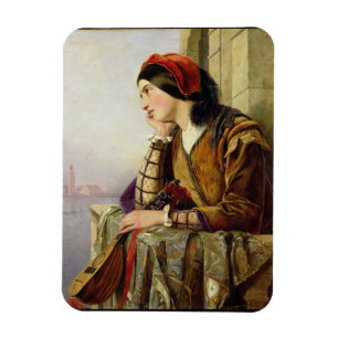 Förälskad kvinna, 1856 magnet