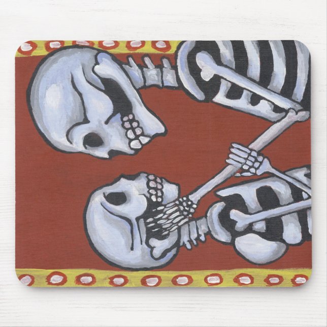 förälskad mousepad för diameter de los muertos musmatta (Framsidan)