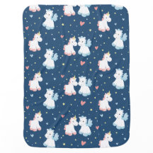 Förälskade gulliga Unicorns