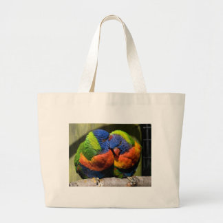 Förälskade Lorikeets Jumbo Tygkasse