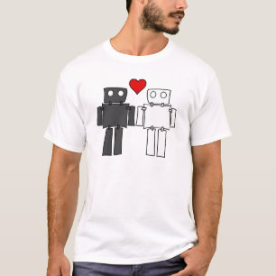 Förälskade pojkeBots Tee Shirt