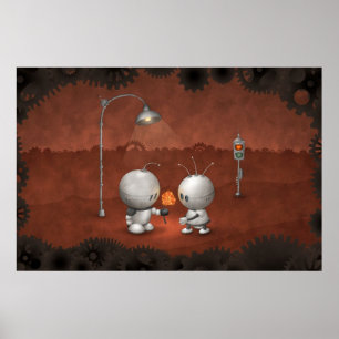 Förälskade robotar poster