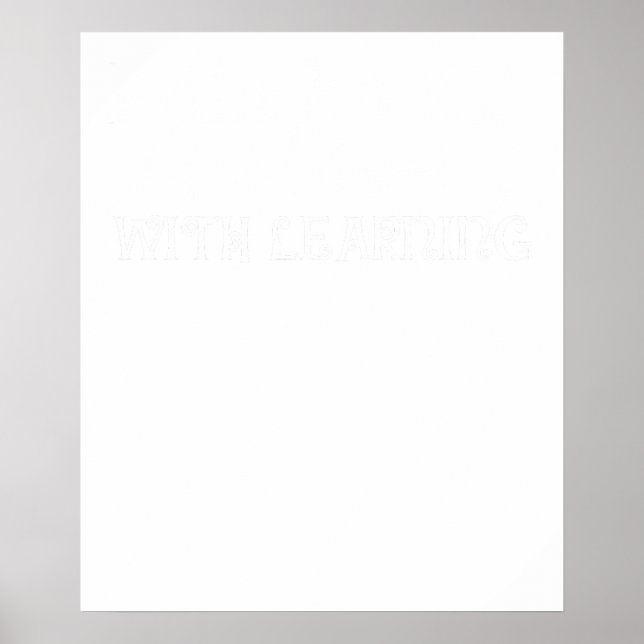 förälskas i lärande poster (Framsidan)