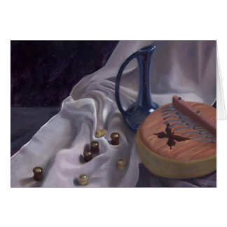 Förälskat och krig hälsningskort