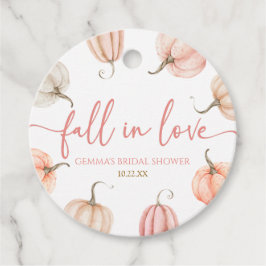 Förälskelse Rosa Pumpa Bröllopsdusch Gåvor Etiketter