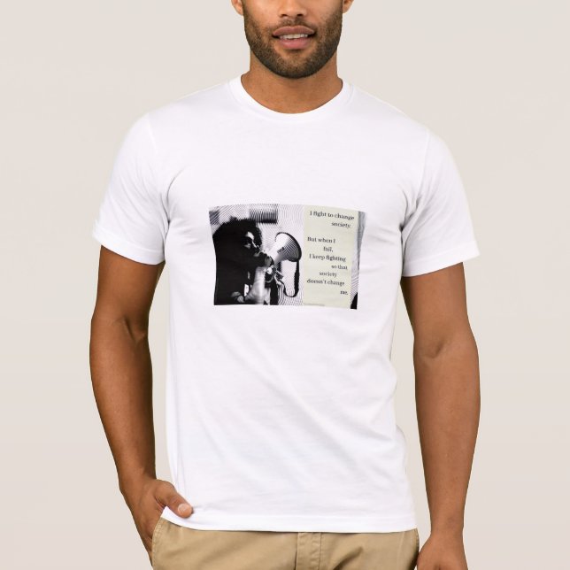 Förändra samhället T Shirt (Framsida)