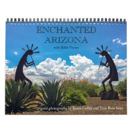 Förändrad Arizona Scenia Photography Bible Verses Kalender