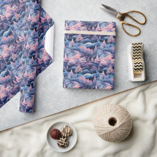 Förändrad Aurora Wonderland: Winter Design Presentpapper