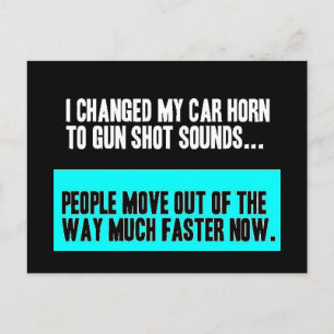 FÖRÄNDRAD BIR HORN LJUD FÖR ATT TA BORT SÅ ATT DEN VYKORT