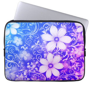 Förändrad Blommar Electronics Bag Laptop Fodral
