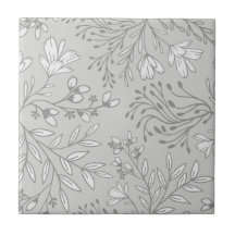 Förändrad Blommigt Meadow Dreams L3 Grått White Fl