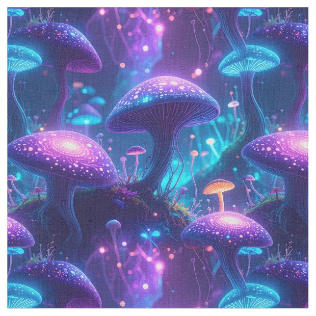 Förändrad champinjonstruktur tyg (Närbild)