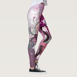 Förändrad Cherry Dance Leggings
