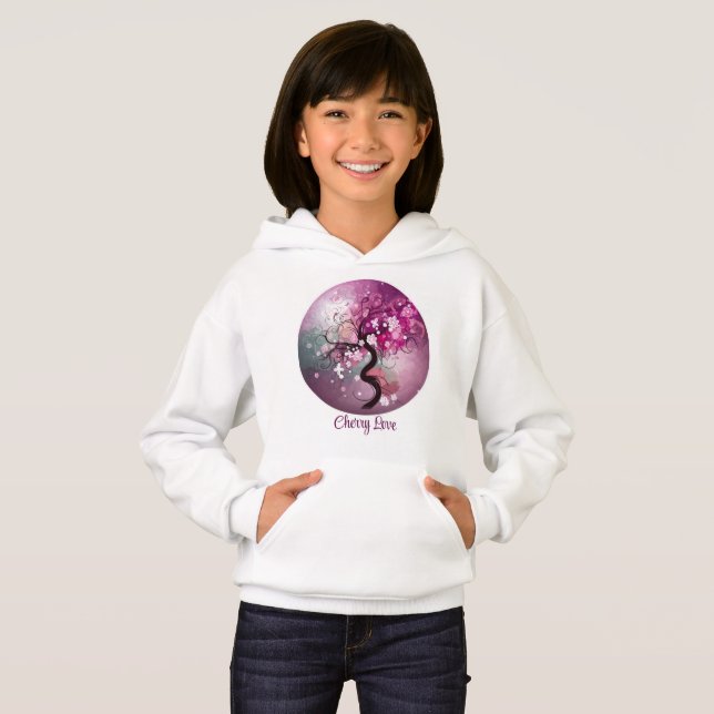 Förändrad Cherry Dance T Shirt (Hel framsida)