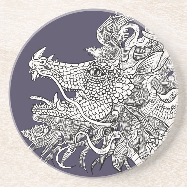 Förändrad dragon underlägg (Framsidan)