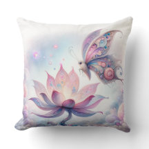 Förändrad fjärilspillow