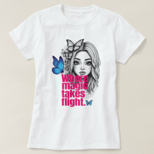 Förändrad flygning t shirt