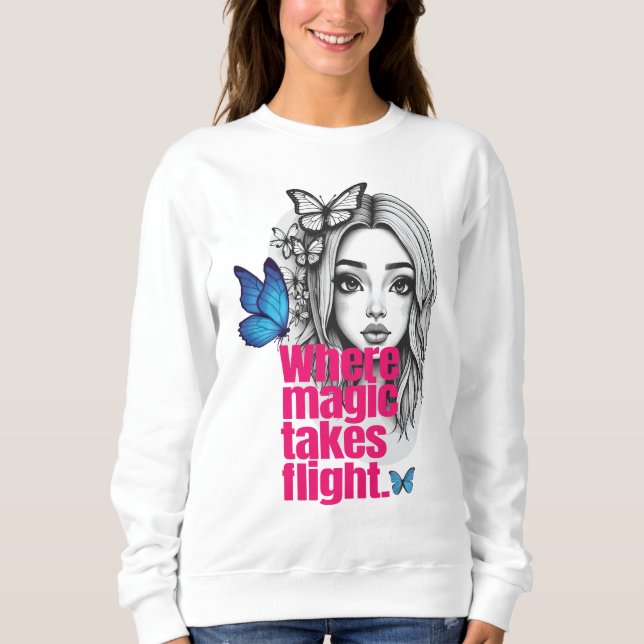 Förändrad flygning t shirt (Framsida)