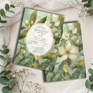 Förändrad Forest Garden WedWedding Inbjudningar