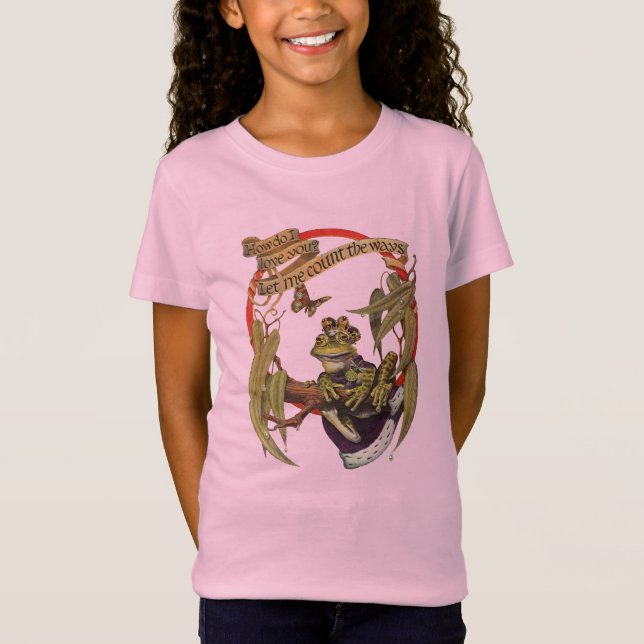 Förändrad Frog Prince Kids T-Shirt (Framsida)