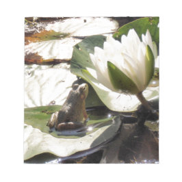 Förändrad groda anteckningsblock