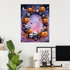 Förändrad Halloween-andedräkt Poster