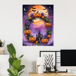 Förändrad Halloween-andedräkt Poster