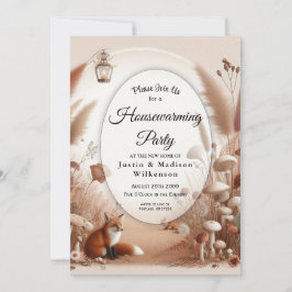 Förändrad höstskog inbjudningar