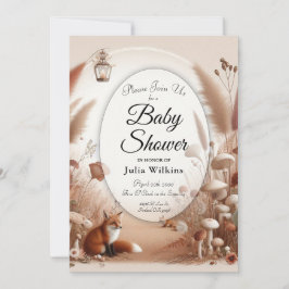 Förändrad höstskog inbjudningar