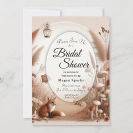 Förändrad höstskog inbjudningar