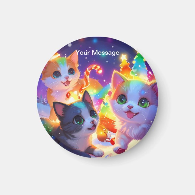 Förändrad julglöd magnet (Framsidan)