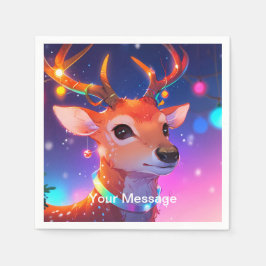 Förändrad julglöd pappersservett