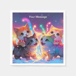 Förändrad julglöd pappersservett