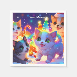 Förändrad julglöd pappersservett