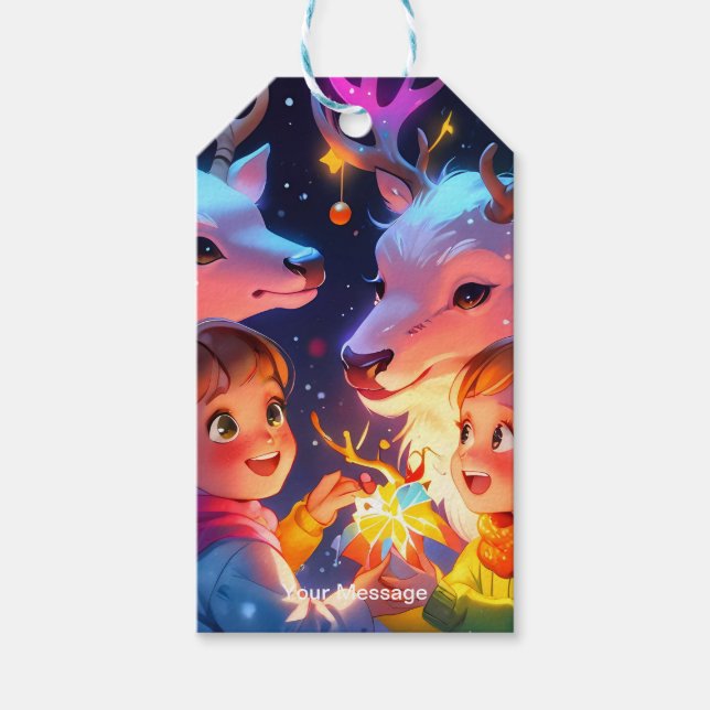 Förändrad julglöd presentetikett (Framsidan)