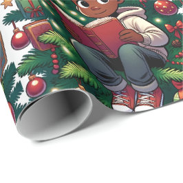 Förändrad läsning - Papper julomformning Presentpapper
