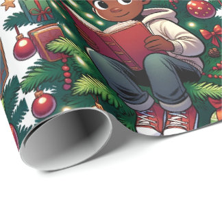 Förändrad läsning - Papper julomformning Presentpapper