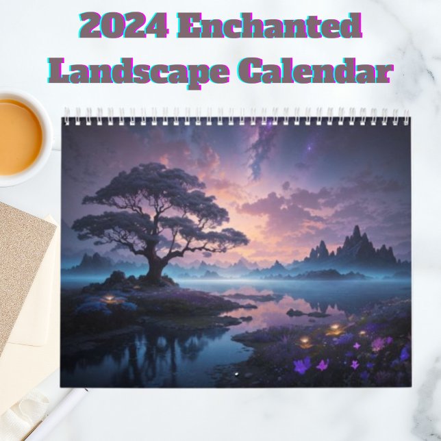 Förändrad liggande 2024 kalender (Skapare uppladdad)