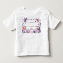 Förändrad Lila Fairy-trädgård - födelsedag