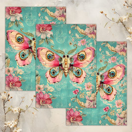 FÖRÄNDRAD MOTH DECOUPAGE