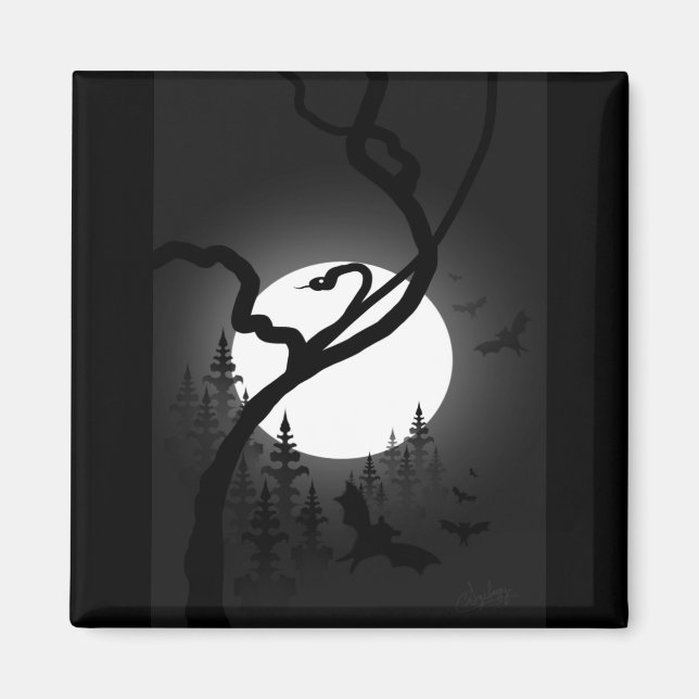 Förändrad natt magnet (Framsidan)
