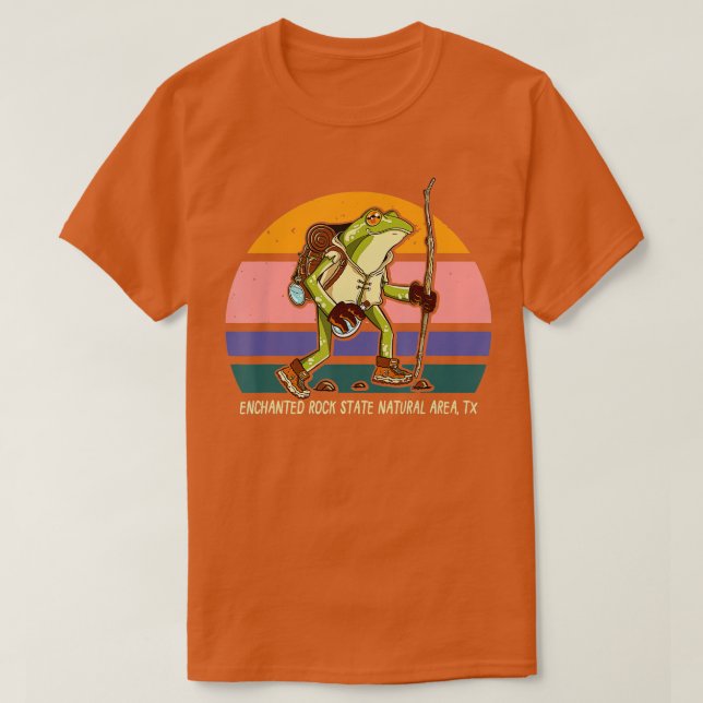 Förändrad naturreservatspark i Sten, som vandrar g T Shirt (Design framsida)