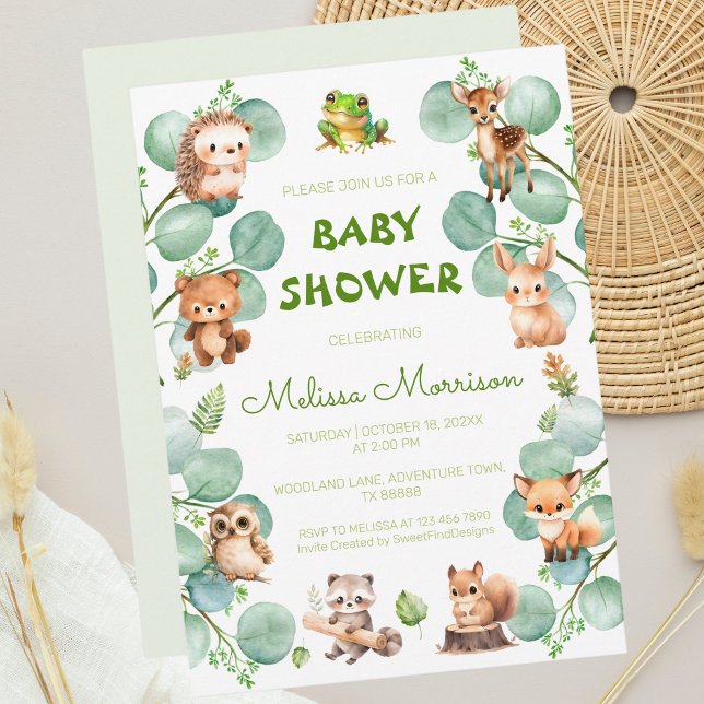 Förändrad Pojke Shower Inbjudningar (Enchanted Baby Boy Shower Invitation)
